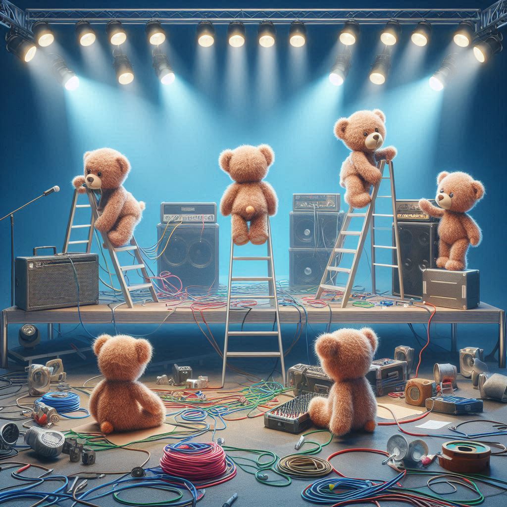 StageSetupBears